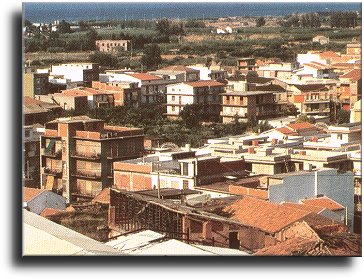 Vista di Giammoro dall'alto